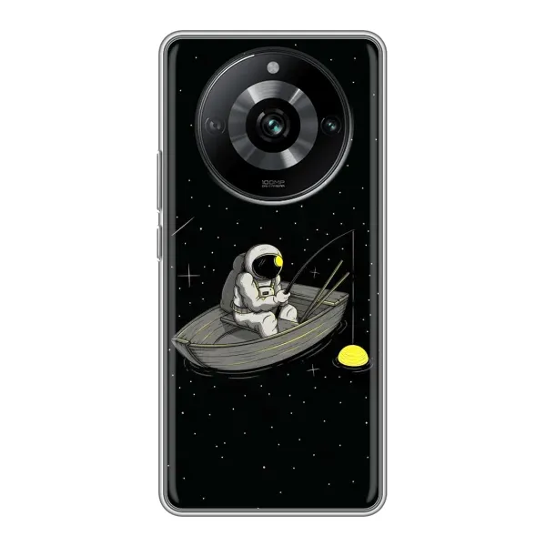 Чехол с рисунком «Космонавт на рыбалке» для Realme 11 Чехол с рисунком «Космонавт на рыбалке» для Realme 11