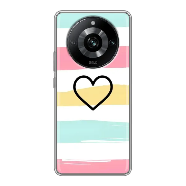 Чехол с рисунком «Красивое сердечко» для Realme 11 Чехол с рисунком «Красивое сердечко» для Realme 11