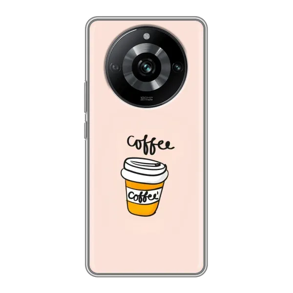 Чехол с рисунком «Кружка кофе» для Realme 11 Чехол с рисунком «Кружка кофе» для Realme 11