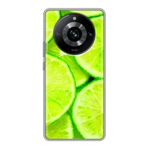 Чохол з зображенням смачної їжі для Realme 11 (Лайм)