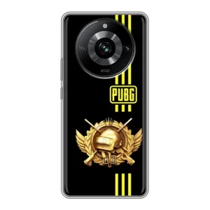 Чохол (TPU) з картинкою "Лого Пабг" на Реалмі 11 (Логотип PUPG)