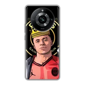 Чехол (TPU) с Футболистом на Realme 11 (Mbappe King)