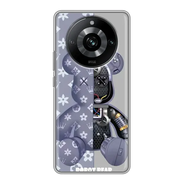 Чехол с рисунком «Медведь Louis Vuitton» для Realme 11