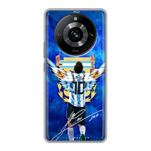 Чехол с рисунком «Месси Аргентина» для Realme 11