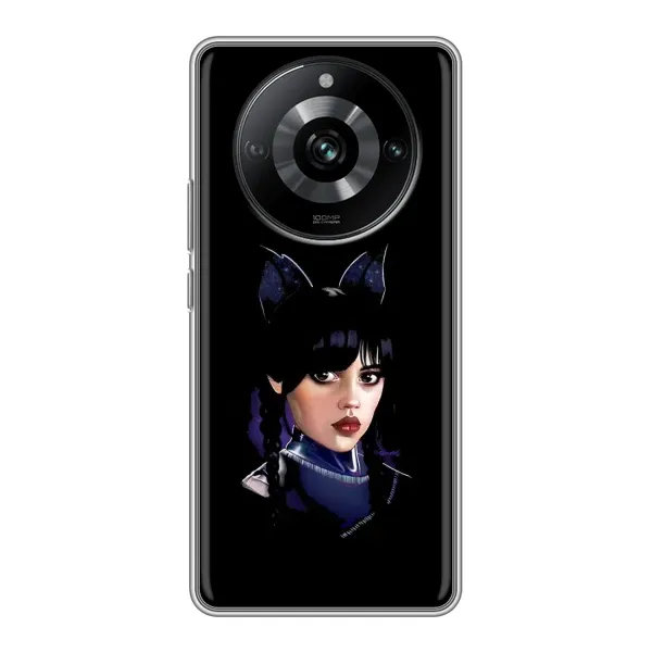 Чехол с рисунком «Милая Уэнсдей» для Realme 11 Чехол с рисунком «Милая Уэнсдей» для Realme 11