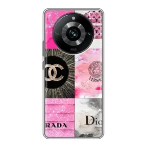 Чохол (Dior, Prada, YSL, Chanel) для Realme 11 (Модніца)