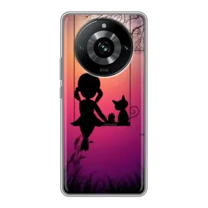 Дівчачий Чохол для Realme 11 (На гойдалці)