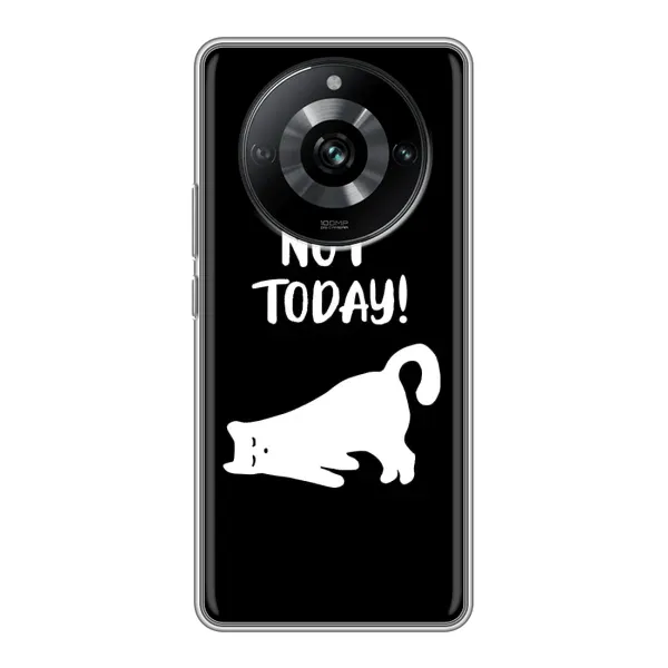 Чехол с рисунком «Not Today» для Realme 11 Чехол с рисунком «Not Today» для Realme 11