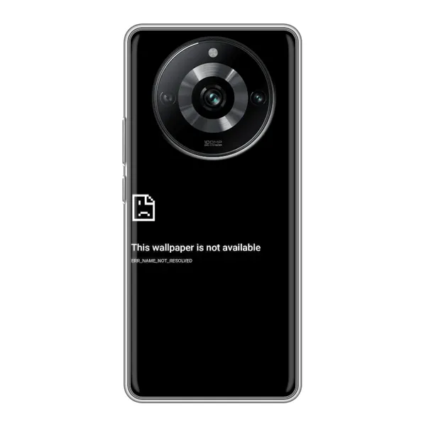 Чехол с рисунком «Ошибка» для Realme 11 Чехол с рисунком «Ошибка» для Realme 11