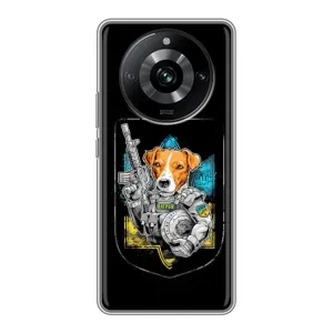 Чехол с принтом для Realme 11 (Патрон Воин)
