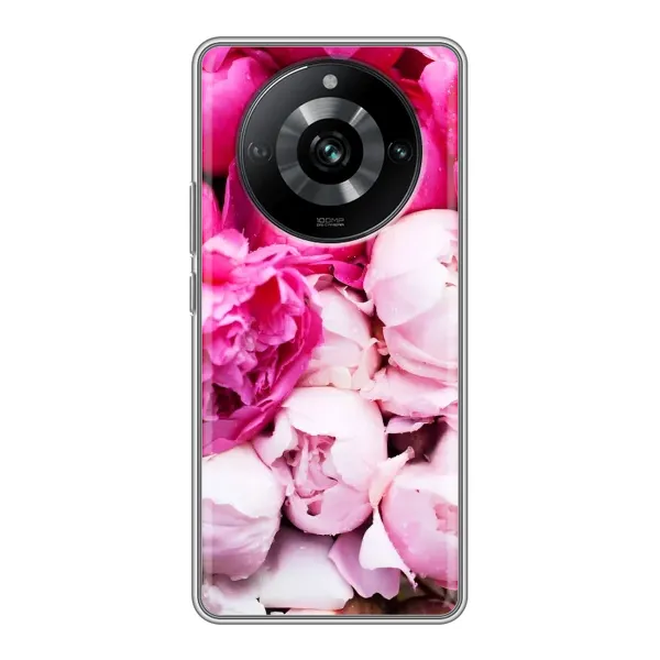 Чехол с рисунком «Пионы» для Realme 11 Чехол с рисунком «Пионы» для Realme 11