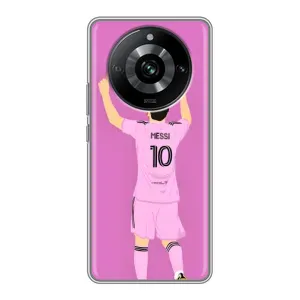 Чехлы Лео Месси в Майами на Realme 11 (Празднование Месси)