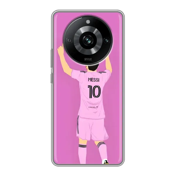 Чехол с рисунком «Празднование Месси» для Realme 11