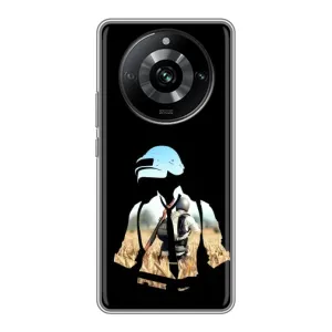 Чохол з картинкою "Герой Pubg" на Realme 11 (Пубг мен)