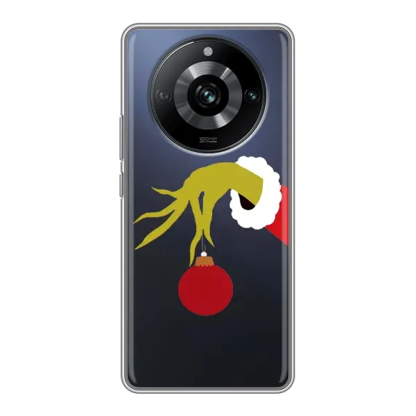 Чехол с рисунком «Рука Гринча» для Realme 11 Чехол с рисунком «Рука Гринча» для Realme 11