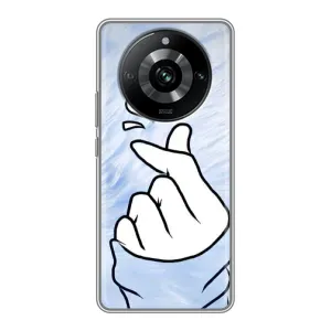 Чехлы (Знак сердечка) на Realme 11 (Сердечка знак)