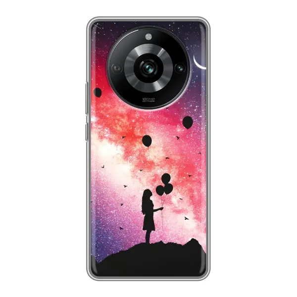 Чехол с рисунком «Шарики в небе» для Realme 11 Чехол с рисунком «Шарики в небе» для Realme 11