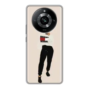 Силіконовый Чохол на Realme 11 з картинкой Модных девушек (Стильна)