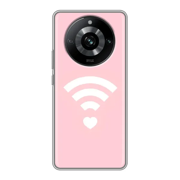 Чехол с рисунком «WiFi Love» для Realme 11 Чехол с рисунком «WiFi Love» для Realme 11