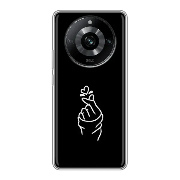 Чехол с рисунком «Знак Сердечка» для Realme 11 Чехол с рисунком «Знак Сердечка» для Realme 11