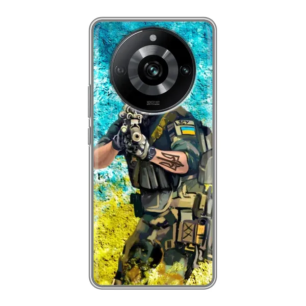 Чехол с рисунком «ЗСУ Воин» для Realme 11 Чехол с рисунком «ЗСУ Воин» для Realme 11
