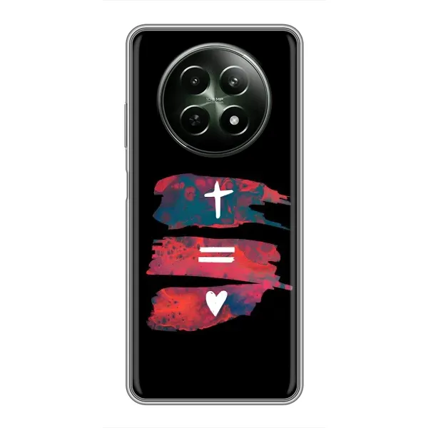Чехол с рисунком «Атрибутика» для Realme 12 5G Чехол с рисунком «Атрибутика» для Realme 12 5G