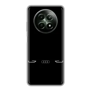 Силиконовый бампер с картинкой машины на RealMe 12 5G (Силует Audi)