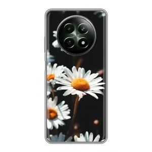 Чохол з ромашками на RealMe 12 5G (Білі ромашки)