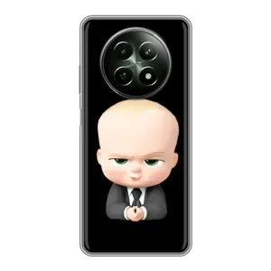 Мультяшный принт на Чехол для Реалми 12 5Г (Бос)