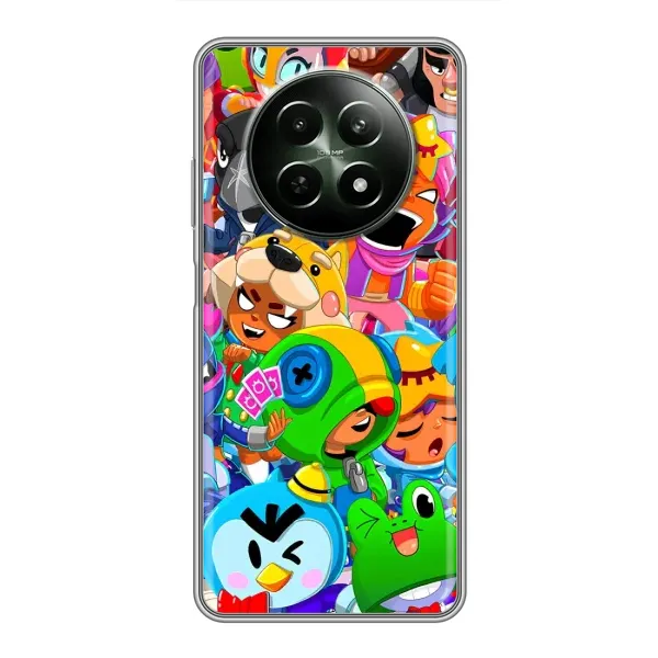 Чехол с рисунком «Brawl-Stars» для Realme 12 5G Чехол с рисунком «Brawl-Stars» для Realme 12 5G