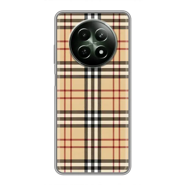Чехол с рисунком «Burberry стиль» для Realme 12 5G Чехол с рисунком «Burberry стиль» для Realme 12 5G