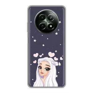 Чохол Стильні дівчата на RealMe 12 5G (Дівчина та серця)