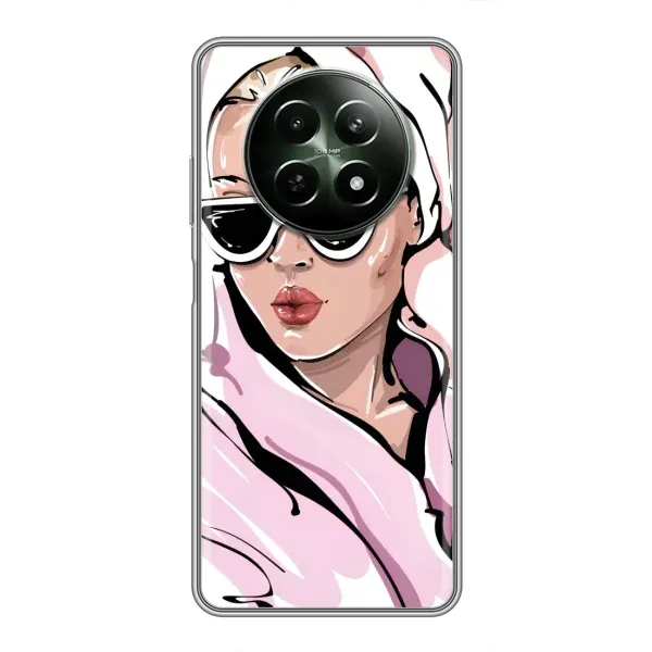 Чехол с рисунком «Девушка в халате» для Realme 12 5G Чехол с рисунком «Девушка в халате» для Realme 12 5G
