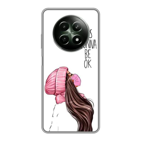Чехол с рисунком «Девушка в маске» для Realme 12 5G Чехол с рисунком «Девушка в маске» для Realme 12 5G