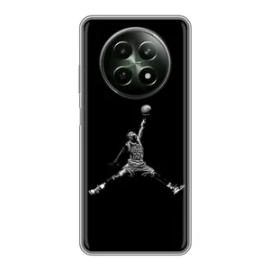 Силіконовый Чохол Nike Air Jordan на РеаlМе 12 5G (Джордан)