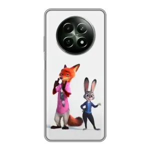 Силіконовий чохол з принтом Зоотрополіс для RealMe 12 5G (Джуді і Нік)