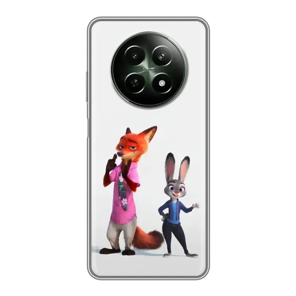 Чехол с рисунком «Джуди и Ник» для Realme 12 5G Чехол с рисунком «Джуди и Ник» для Realme 12 5G