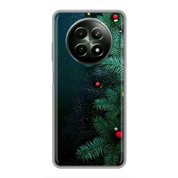 Чехол с рисунком «Елка» для Realme 12 5G Чехол с рисунком «Елка» для Realme 12 5G