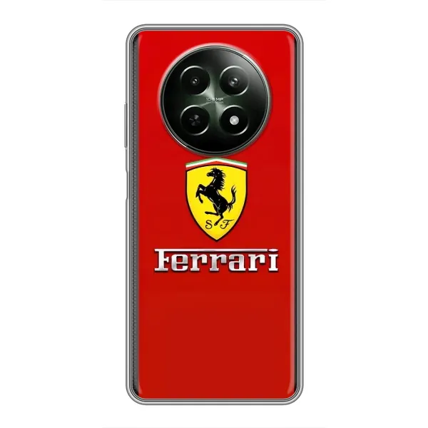 Чехол с рисунком «Ferrari Logo» для Realme 12 5G Чехол с рисунком «Ferrari Logo» для Realme 12 5G