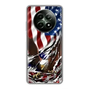 Чехол Флаг USA для RealMe 12 5G (Флаг USA)