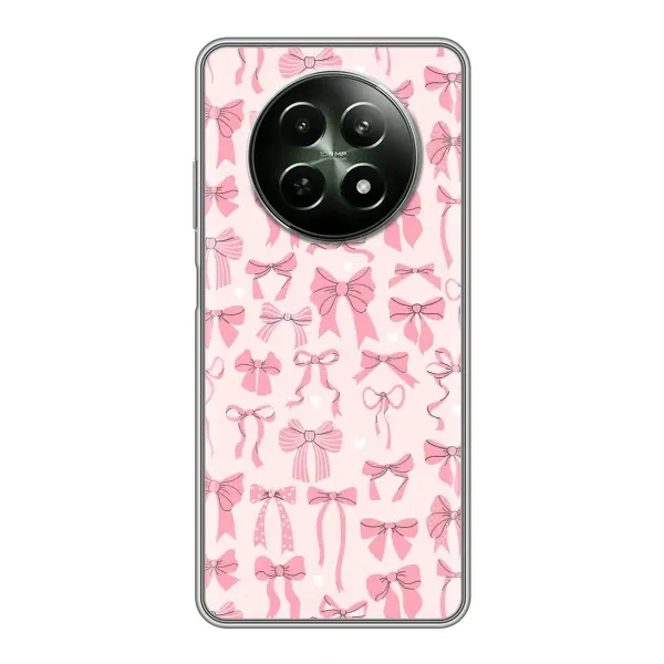 Чехол с рисунком «Фон бантики» для Realme 12 5G Чехол с рисунком «Фон бантики» для Realme 12 5G