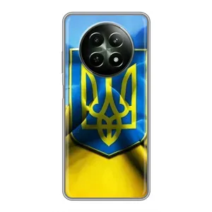 Чохол з картинкою (Патріотичний ГЕРБ) на RealMe 12 5G (Герб і Прапор України)