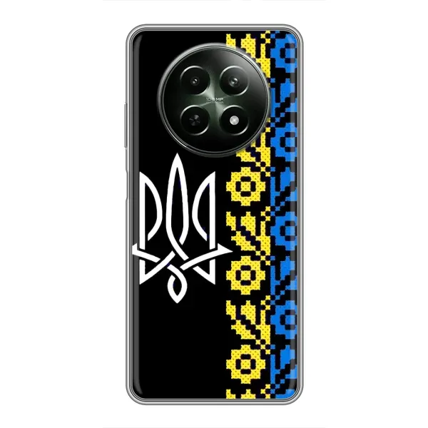 Чехол с рисунком «Герб и вышыванка» для Realme 12 5G Чехол с рисунком «Герб и вышыванка» для Realme 12 5G