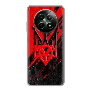 Чохли УПА (Червоно-Чорний) на RealMe 12 5G (Герб в кольорах УПА)