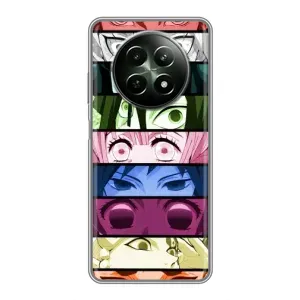Силіконові чохлі з очіма Anime для РеаlМе 12 5G (Очі Хашира)