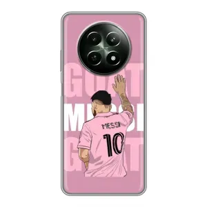 Чехлы Лео Месси в Майами на RealMe 12 5G (GOAT MESSI)