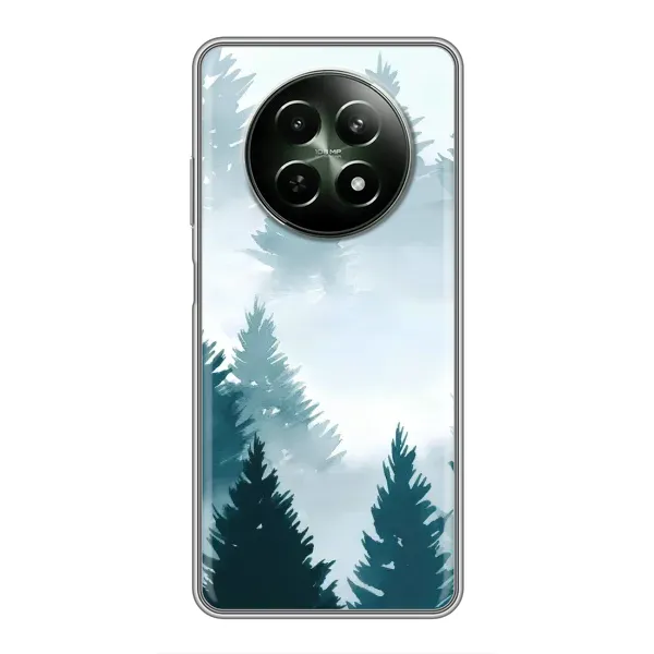 Чехол с рисунком «Горный лес» для Realme 12 5G Чехол с рисунком «Горный лес» для Realme 12 5G