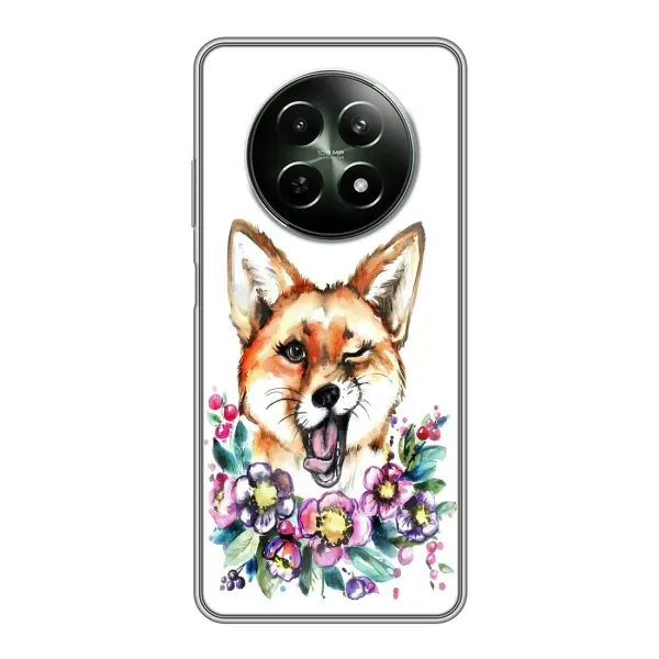 Чехол с рисунком «Хитрая лиса» для Realme 12 5G Чехол с рисунком «Хитрая лиса» для Realme 12 5G