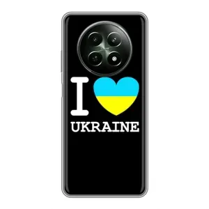 Чехол с Украинской символикой на Реалми 12 5Г (I Love Ukraine)