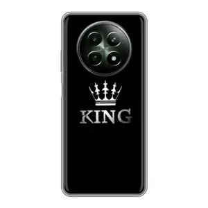 Чохол (Корона на чорному фоні) для РеаlМе 12 5G (KING)